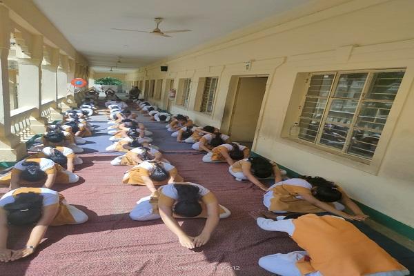 We have celebrated international Yoga Day on 21st June 2022 at 9:00AM in the school. We have invited Mrs. Trupti Tapasi, General Manager of NABARD, Nayagarh as Chief guest for the function. She has enjoyed a lot and satisfied with our all events.